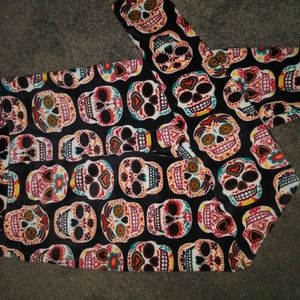 Sugar skull leggings